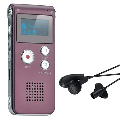 Produktbild von Digitales Diktiergerät,COVVY 8GB Audio Aufnahmegerät,Digitaler Voice Recorder mit Spracherkennung für Interview,Vorlesung,Unterricht,Meeting und Vorträge
