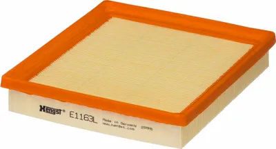 Produktbild von Luftfilter HENGST FILTER E1163L für VW Golf VII Schrägheck (5G1, BQ1, BE1, BE2) Filtereinsatz