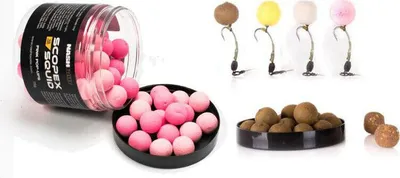 Produktbild von NASH Scopex Squid Pop Ups - White 75g