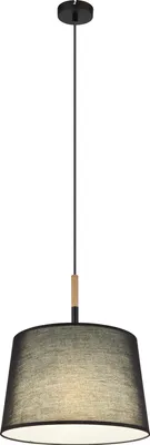 Produktbild von Globo Lighting Hängeleuchte Metall schwarz matt, 1x E27