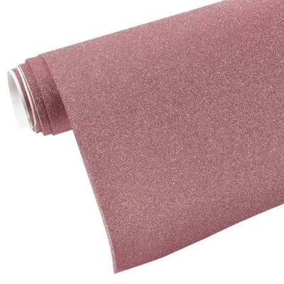 Produktbild von Autofolie Rosa Glitzer 30x200cm Wasserfest Selbstklebend für Auto Motorrad Fahrrad