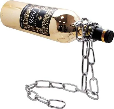 Immagine prodotto di Portabottiglie dal design magico | Portabottiglie | ideale per gli amanti del vino