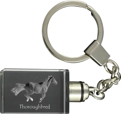 Produktbild von Vollblut Kristallanhänger mit Pferd Art-Dog
