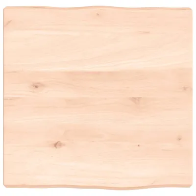 Immagine prodotto di Piano tavolo vidaXL 40x40x(2-4) cm in legno massello non trattato con bordi naturali