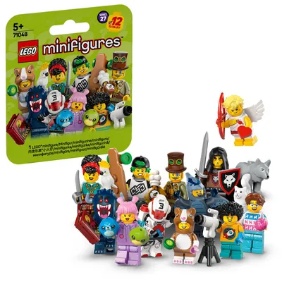 Obrázek produktu pro LEGO Minifigures 27. série, Sada na stavění, 5 rok/roky, Plast, 9 kusů, 20 g