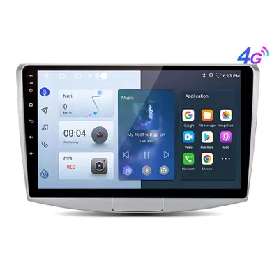 Obrázek produktu pro Vestavné navigační jednotky 10''NAVI BT carplay pro Passat B7 2010-2015 Android13 Autoradio GPS WIFI BT RDS SWC 6+128G 8Kern 4GSIM