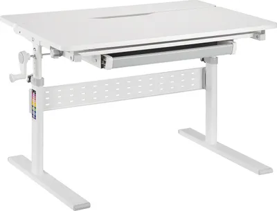 Produktbild von Weißer Kinder-Hebeschreibtisch Spacetronik XD SPE-X102W 80x60 cm