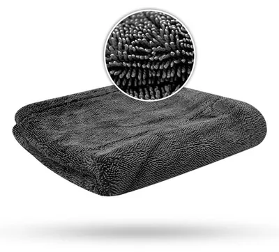 Produktbild von Liquid Elements Trockentuch Black Hole EVO Schwarz - 1400 g/m² 40 x 40 cm