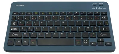 Obrázok produktu pre Mobilis 001284, AZERTY, Francúzsky, Každá značka, Modrá, Bezdrôtový, Bluetooth