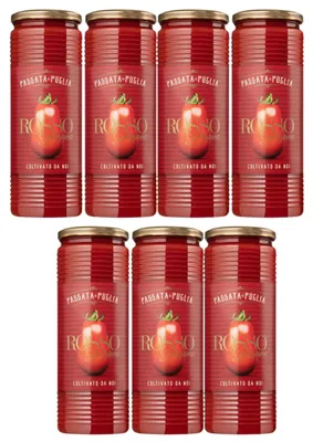 Image de Purée de tomates 690 g - Rosso Gargano - 7 x