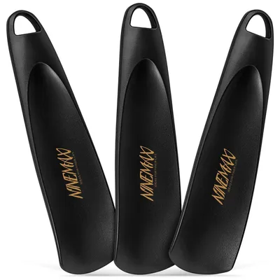 Obrázek produktu pro Šuplík na obouvání, malý, plastový, 19 cm, balení 3 kusů, černý