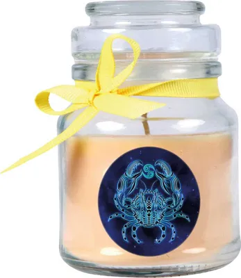 Image de Bougie parfumée en pot - Signe astrologique ( vanille ) 120gr - 30 heures - Cancer