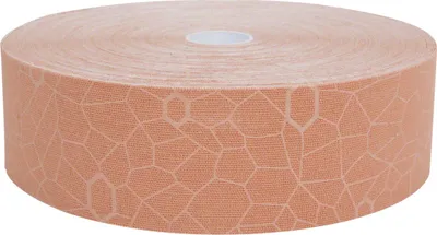 Produktbild von TheraBand Kinesiology Tape 31,40 m x 5 cm – Professionelles Kinesiologie Tape mit Dehnindikator Beige/Beige