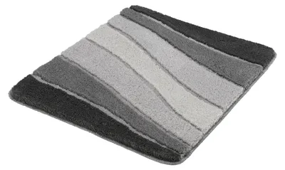 Produktbild von Kleine Wolke Badteppich OCEAN Schiefer 55 x 65 cm