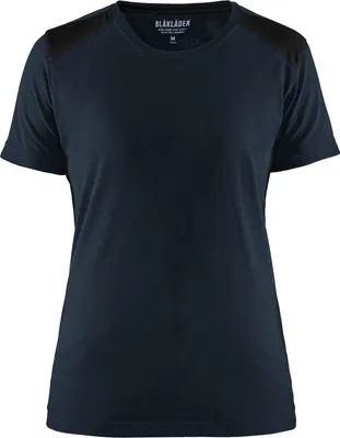 Produktbild von Blakläder® Damen T-Shirt 3479 1042 in div. Farben, Farbe:schwarz/dunkelgrau, Größe:M