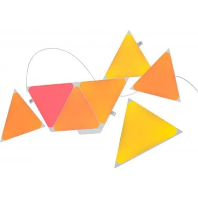 Obrázok produktu pre Nanoleaf Shapes Triangles Starter Kit 4er Pack Apple HomeKit + Amazon Alexa + Google Assistant