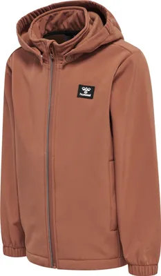 Produktbild von hummel hmlMARS SOFTSHELL JACKET - COPPER BROWN  - 152/164