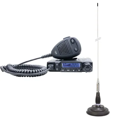 Immagine prodotto di Pacchetto radio CB PNI Escort HP 6500 ASQ + antenna CB PNI ML100 con magnete incluso