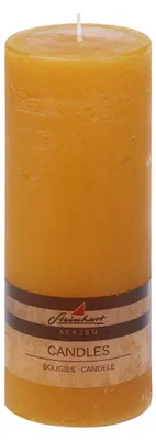 Produktbild von Stumpenkerze "Raureif" Honig 200/78 mm