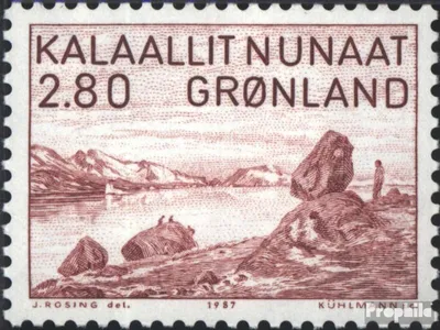 Produktbild von Briefmarken Dänemark - Grönland 1987 Mi 172 (kompl.Ausg.) postfrisch Kunst