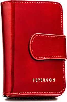 Obrázok produktu pre Peterson Dámska kožená peňaženka Dionee červená One size