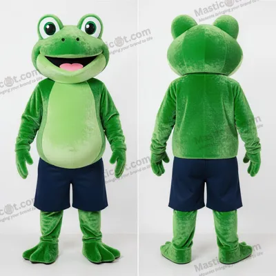 Obrázek produktu pro Hladký MASTICOT zelený hravý žabí maskot