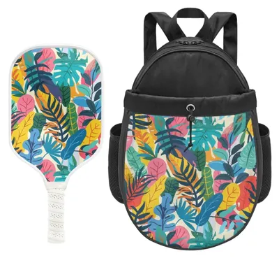 Productafbeelding van 2-in-1 Pickleball Paddles Set met Rugzak