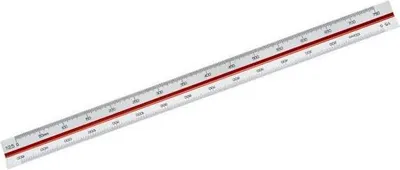 Produktbild von Dreikantmaßstab 313 30cm weiß