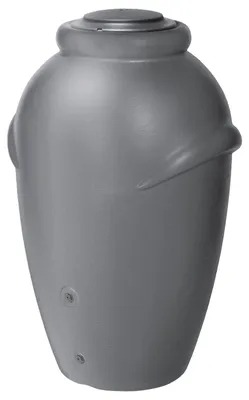 Produktbild von Regentonne Amphore BOLOGNA 360 L grau inkl. Hahn