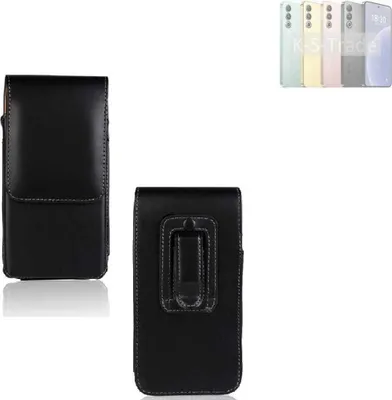 Produktbild von K-S-Trade Gürteltasche kompatibel mit Meizu 21 Schutz Hülle Handy Hülle mit Magnetverschluss Holster in schwarz