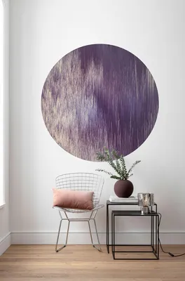 Produktbild von Komar Vlies Fototapete rund und selbstklebend "Harmony" - Größe: 125 x 125 cm (Breite x Höhe) - 1 Stück