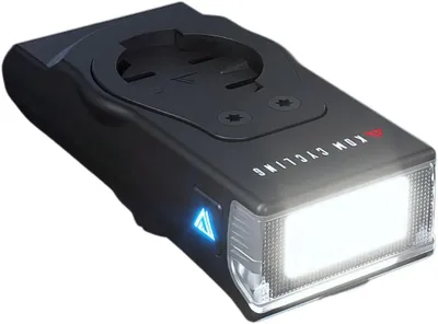 Productafbeelding van Release 1000 Lumen Bike Front Light van KOM Cycling - Ontworpen voor Wahoo en Garmin Mounts met kwartdraai - 6 modi, boven- of ondermontage