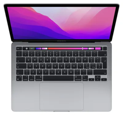 Produktbild von Apple MacBook Pro , Apple M, 33,8 cm (13.3"), 2560 x 1600 Pixel, 8 GB, 256 GB, macOS Monterey