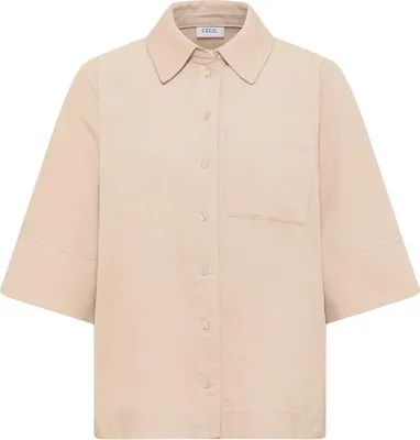 Produktbild von Corduroy Blouse 16983 oat milk beige Größe XXL