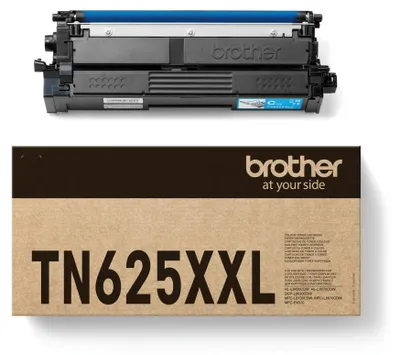 Produktbild von Brother TN-625XXLC, 6500 Seiten, Cyan, 1 Stück(e)
