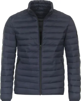 Produktbild von REDMOND Casual Herren Steppjacke Stehkragen Comfort-Fit Marine 6XL