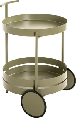 Produktbild von HAKU Servierwagen Schilfgrün - Maße: H 62 cm x Ø 42 cm; 37982