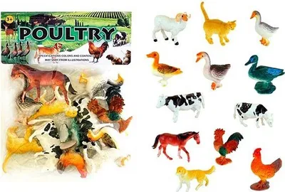 Image de Animaux de la ferme 9 cm
