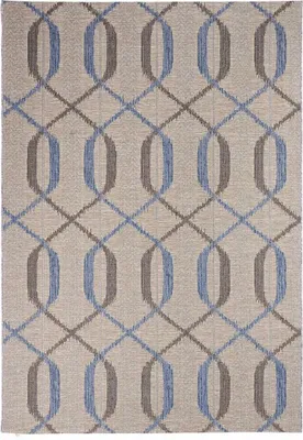 Image de SCANDINA Tapis kilim rectangulaire tissé d'extérieur
