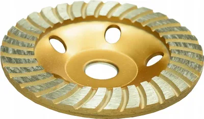 Produktbild von 125mm Schleifteller Diamant Schleiftopf Topfscheibe Beton Turbo