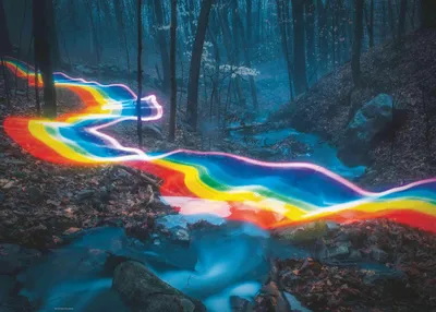 Obrázek produktu pro Puzzle 1000 dílů Rainbow Road Heye 29943