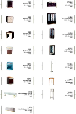 Produktbild von Italienische Design 2x Nachttisch Beistell Tisch Konsolen Tische Möbel Leder Neu