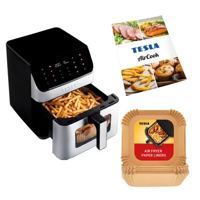 Produktbild von TESLA AirCook DualHeat QD65 XXL - Heißluftfritteuse mit zwei Heizelementen