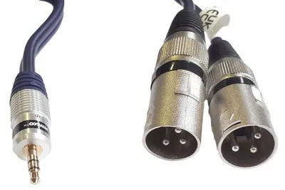 Obrázek produktu pro Vitalco MK32A Kabel Jack 3,5 mm Stereo na 2x XLR 3m