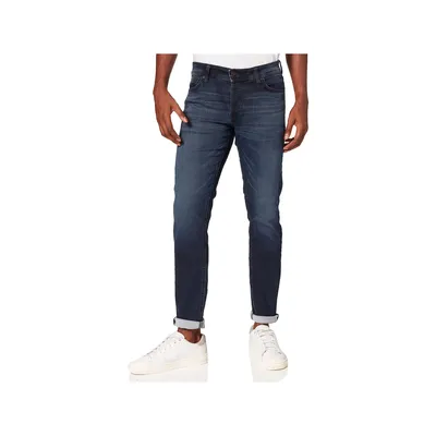 Produktbild von Jack & Jones 12190946, Jeans, Erwachsener, Blau, Baumwolle, Elasthan, Polyester, Nicht bleichen, Feinwäsche (30°C)