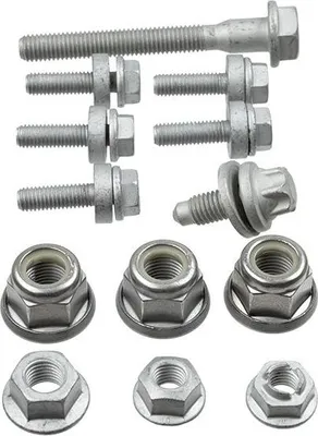 Zdjęcie produktu dla Zestaw Śrub Zawieszenia Bmw Przód 1 (F20), 1 (F21), 2 (F22, F87), 2 (F23), 3 (F30, F80), 3 (F31) 04.11-