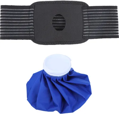 Produktbild von Sport-Eisbeutel 1 Stück, Kniebandage-Set Mit Kälte- Und Wärmetherapie, Für Verstauchungen Und Arthrose
