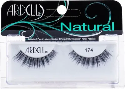 Zdjęcie produktu dla Naturalne sztuczne rzsy 174 dla kobiet 1 - Czarne - Ardell