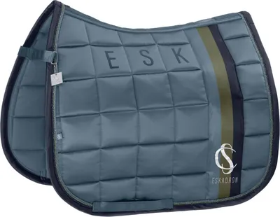 Zdjęcie produktu dla Eskadron Big Square Mattgloss Schabracke steel blue Classic Sports 25 F/S, Größe:DL