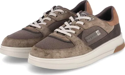 Produktbild von Bugatti Herren sportliche Halbschuhe/ Schnürschuhe Braun Textil-Synthetik-MixGröße:46